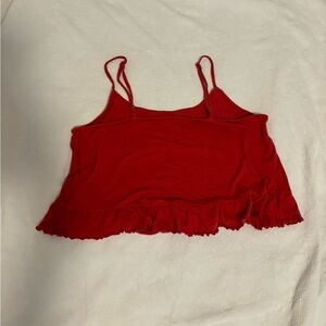 Small pink/ red tank top. American eagle